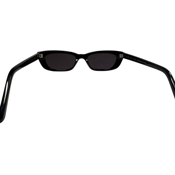 Lu Goldie x Taylor La Shae Cat Eye Sunglasses in Black main image 6